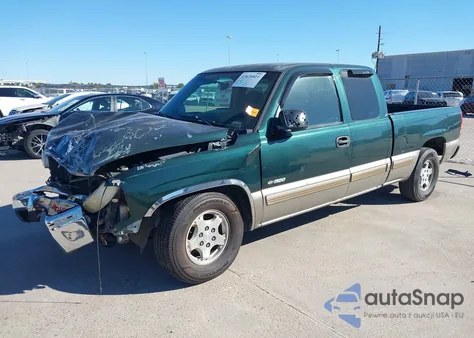 2001 Chevrolet Silverado 1500 Ls из США, поврежденный, VIN 2GCEC19T511363934